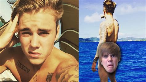 justin biebers butt|Justin Bieber Shares His Bare Butt For Instagram.